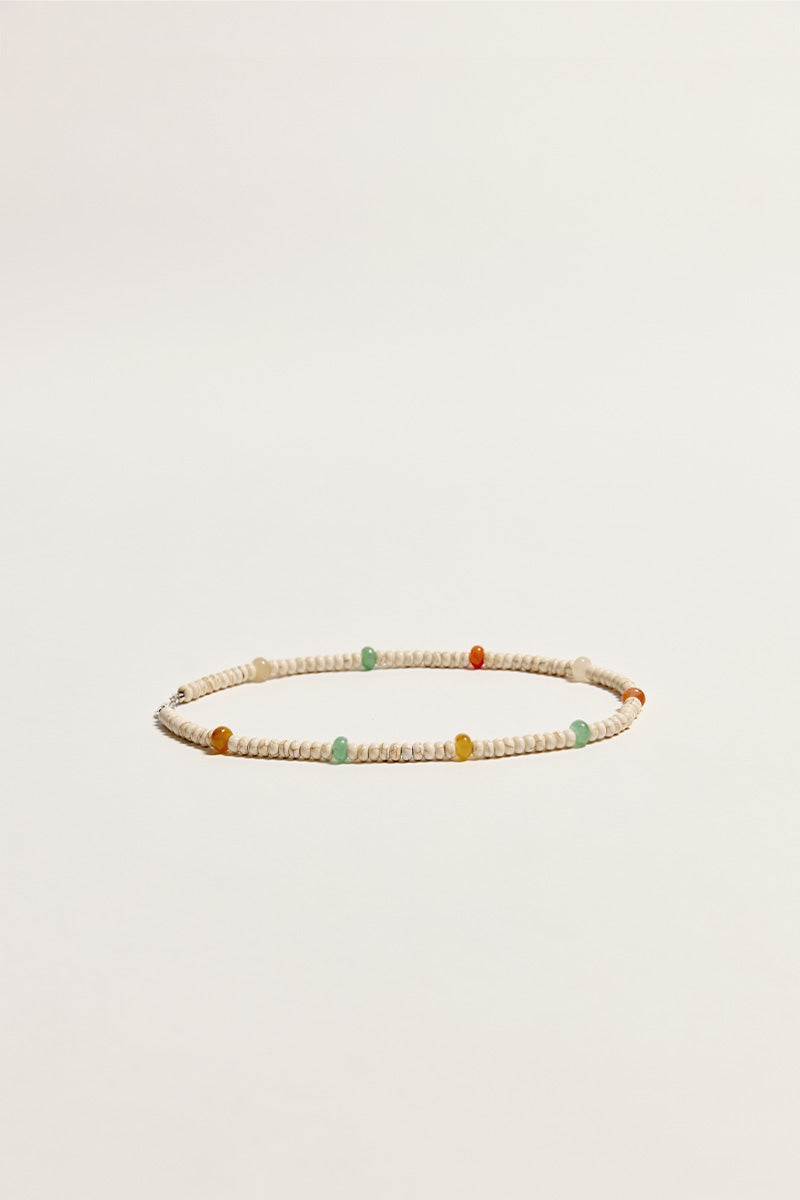 White Turquoise Serenity Necklace