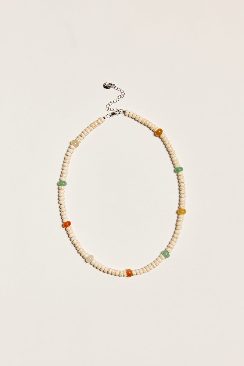 White Turquoise Serenity Necklace