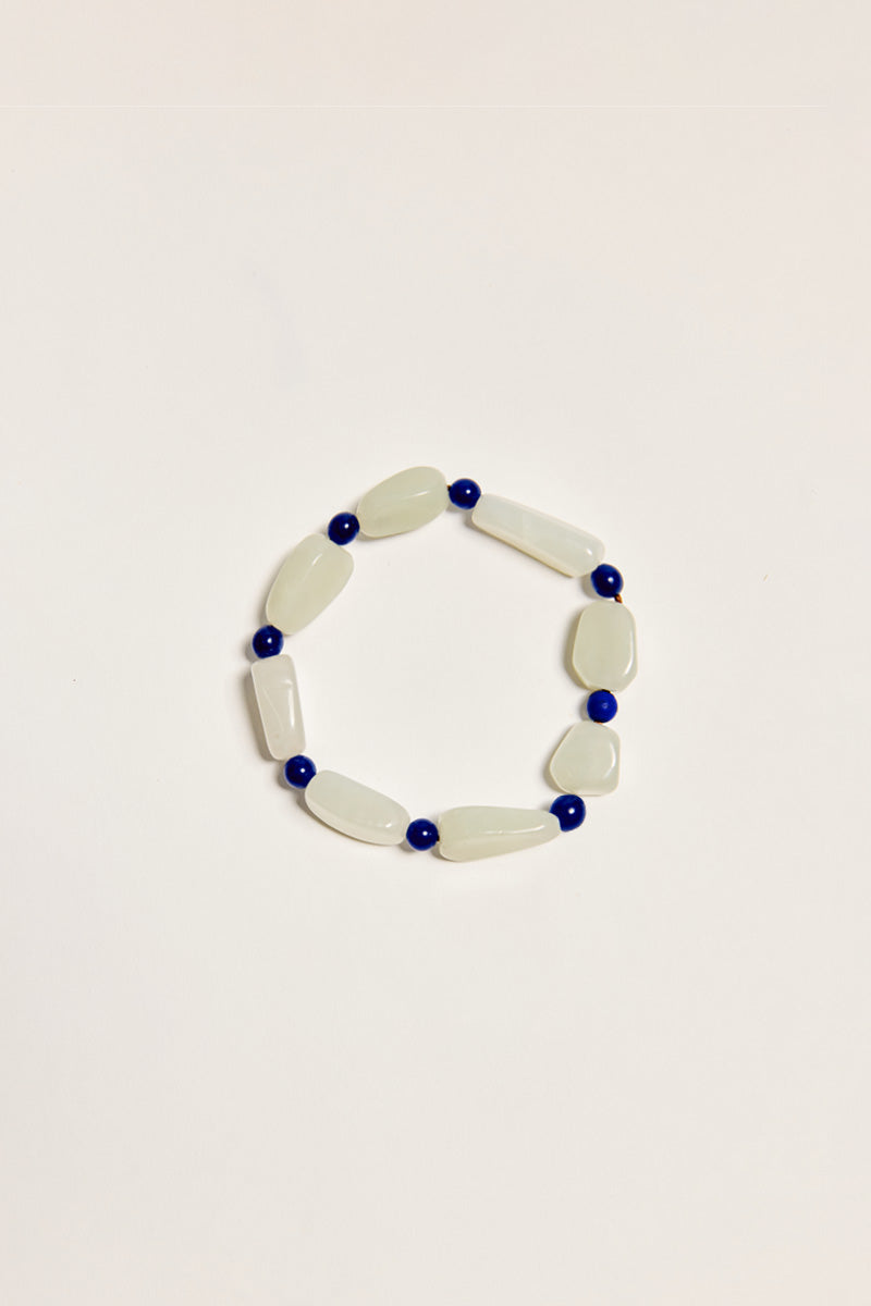 Hetian Jade Bracelet - Blue