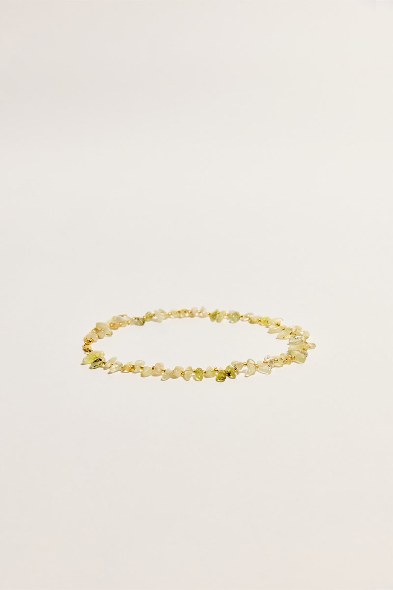 Lucky Yellow Opal Radiance Necklace
