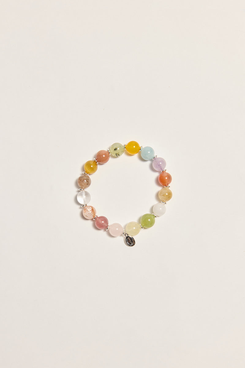 Rainbow Crystal Bless Bracelet