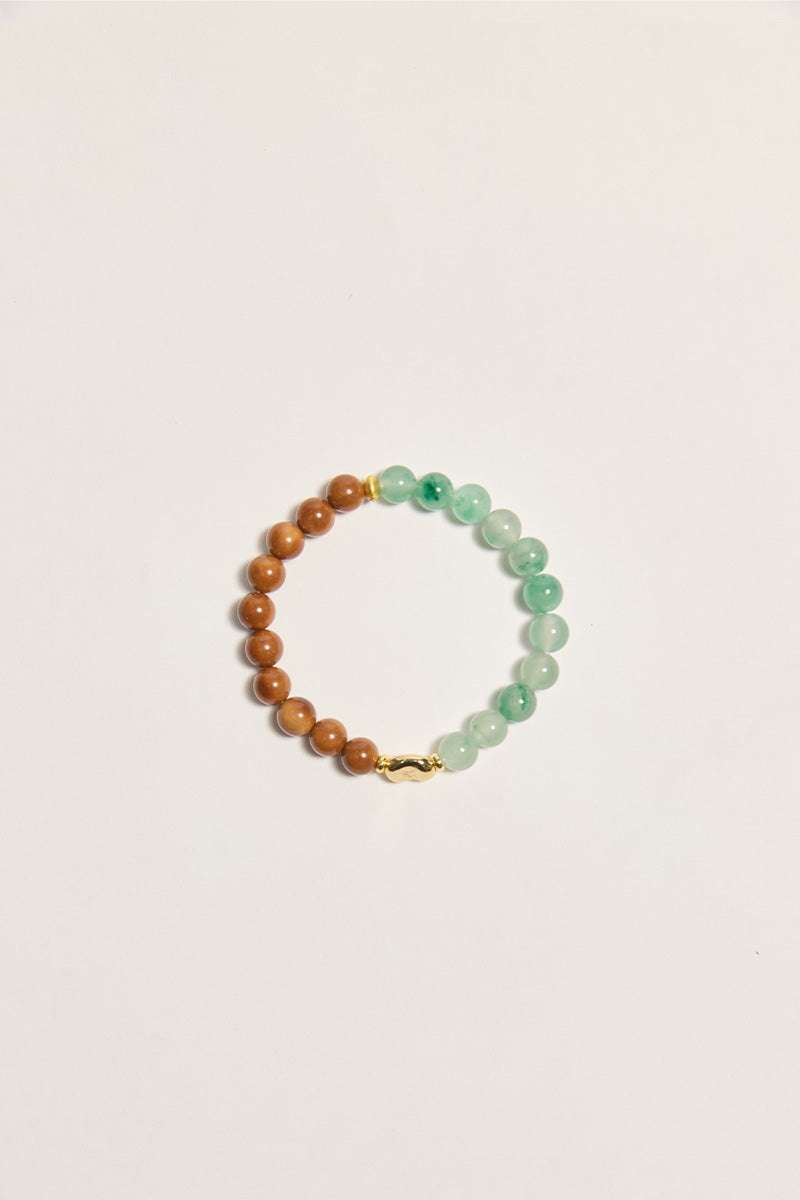 Cookeite&Jade Luck Bracelet