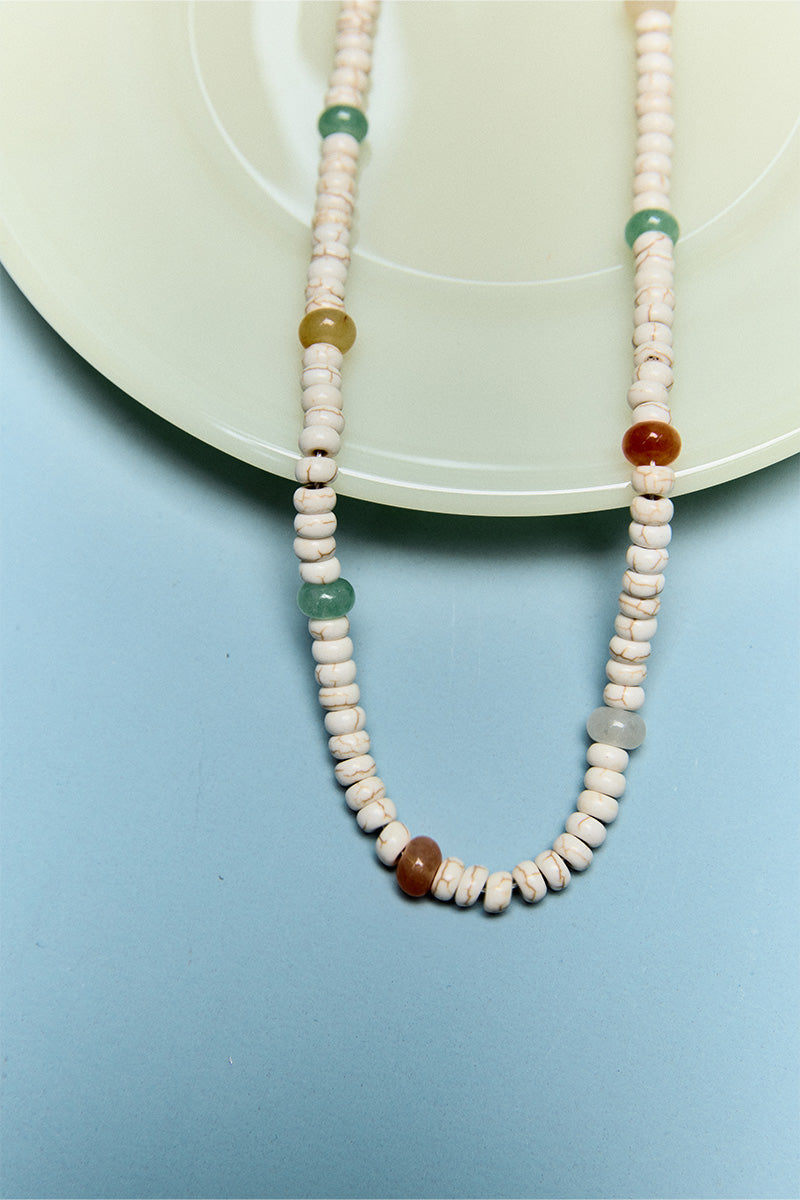 White Turquoise Serenity Necklace