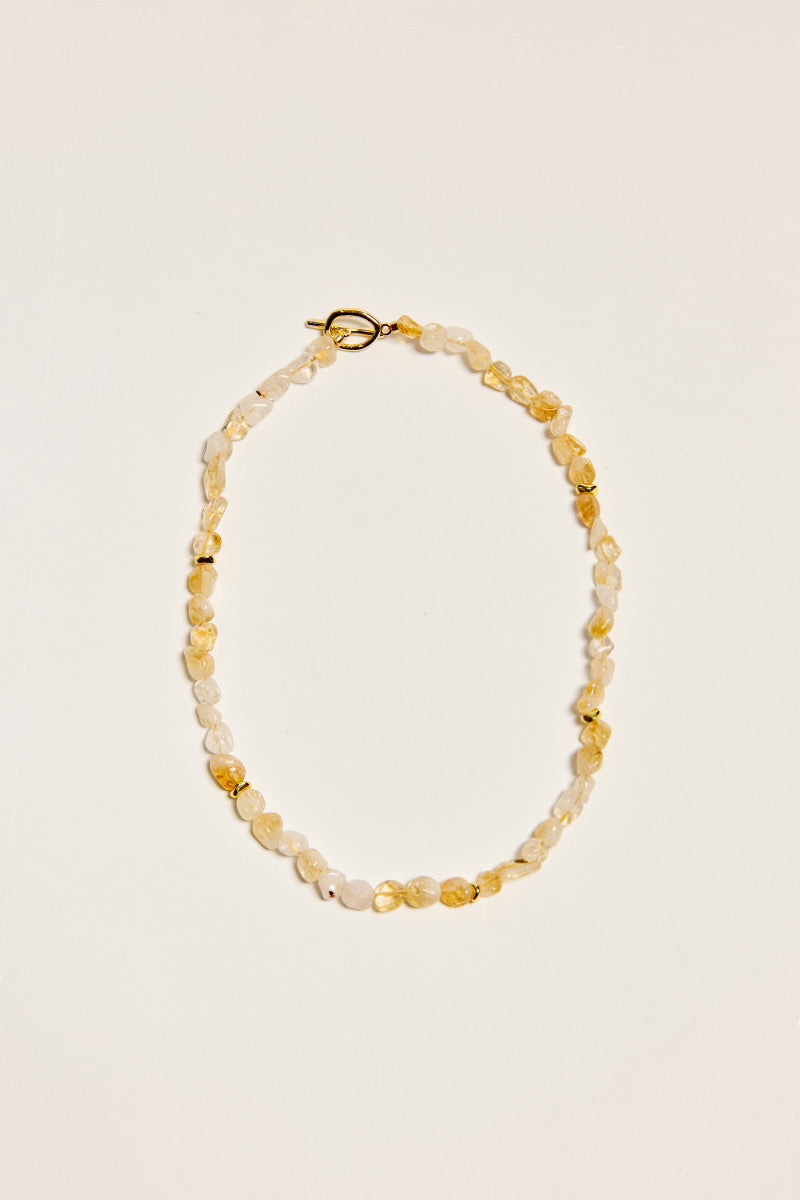 Gloden Glow Citrine Necklace