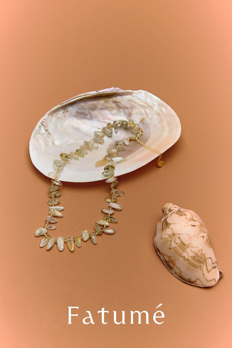 Lucky Yellow Opal Radiance Necklace