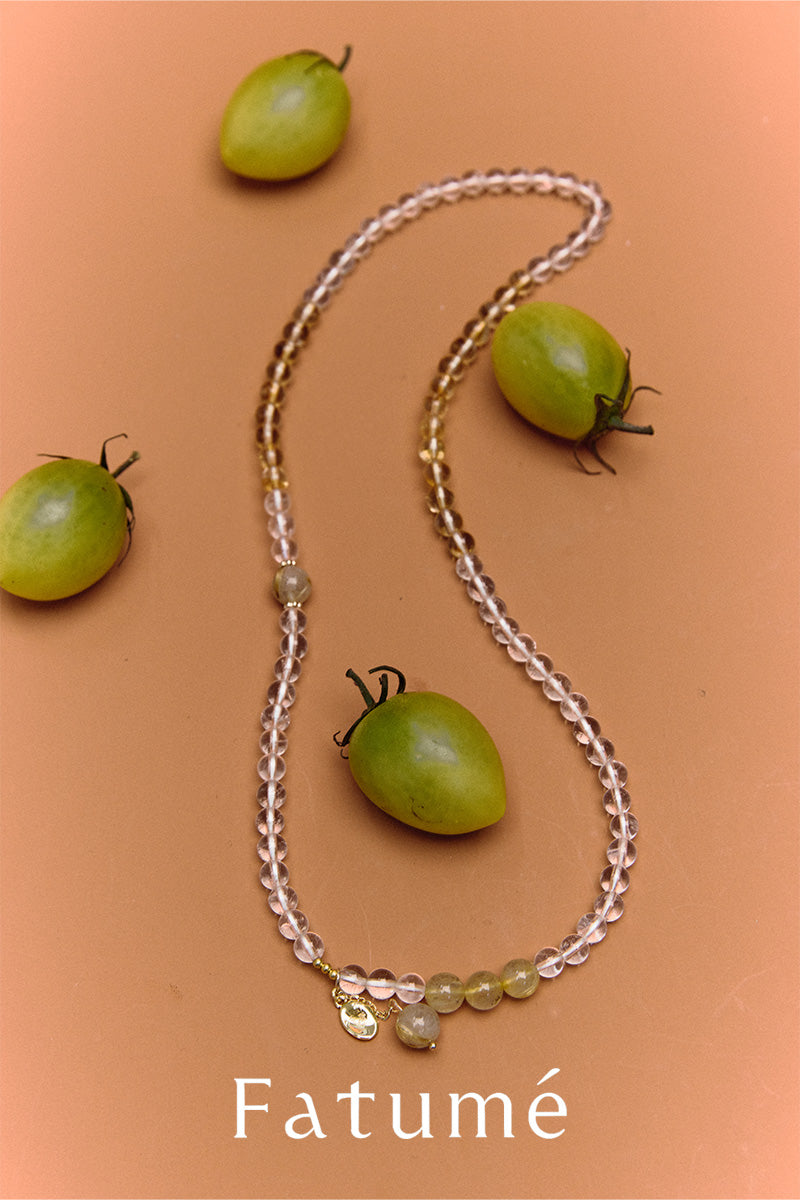 Trio Crystal Necklace
